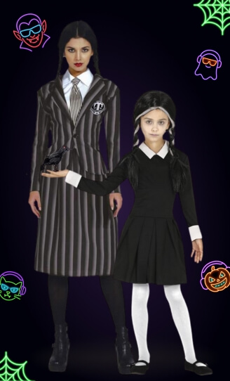 Déguisements de La famille Addams