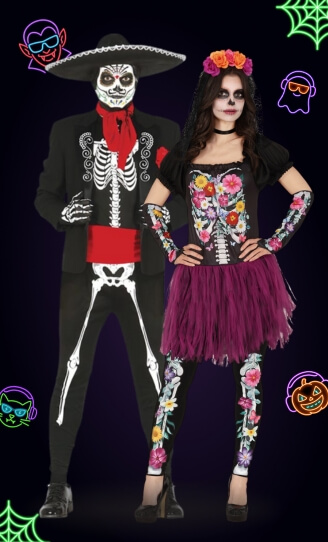 Déguisements Catrina et Jour des Morts