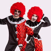 Sinister circus costumes