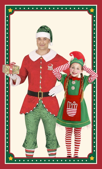 Christmas elf costumes