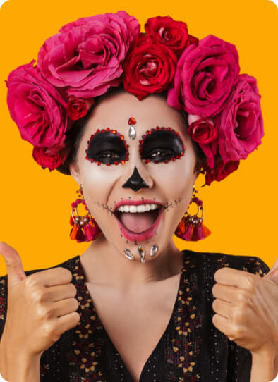 Halloween-Make-up