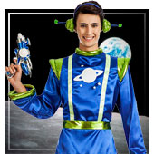 Aliens, Astronauts and Space Costumes for Man