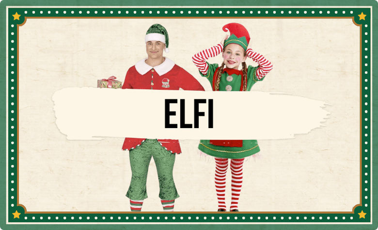 Costumi da elfo di Natale