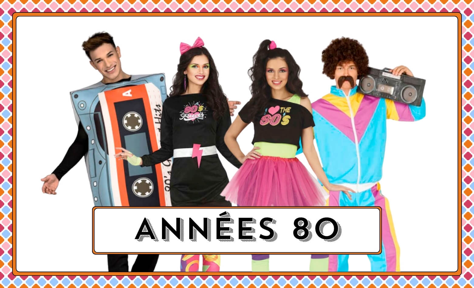 Costumes des années 80