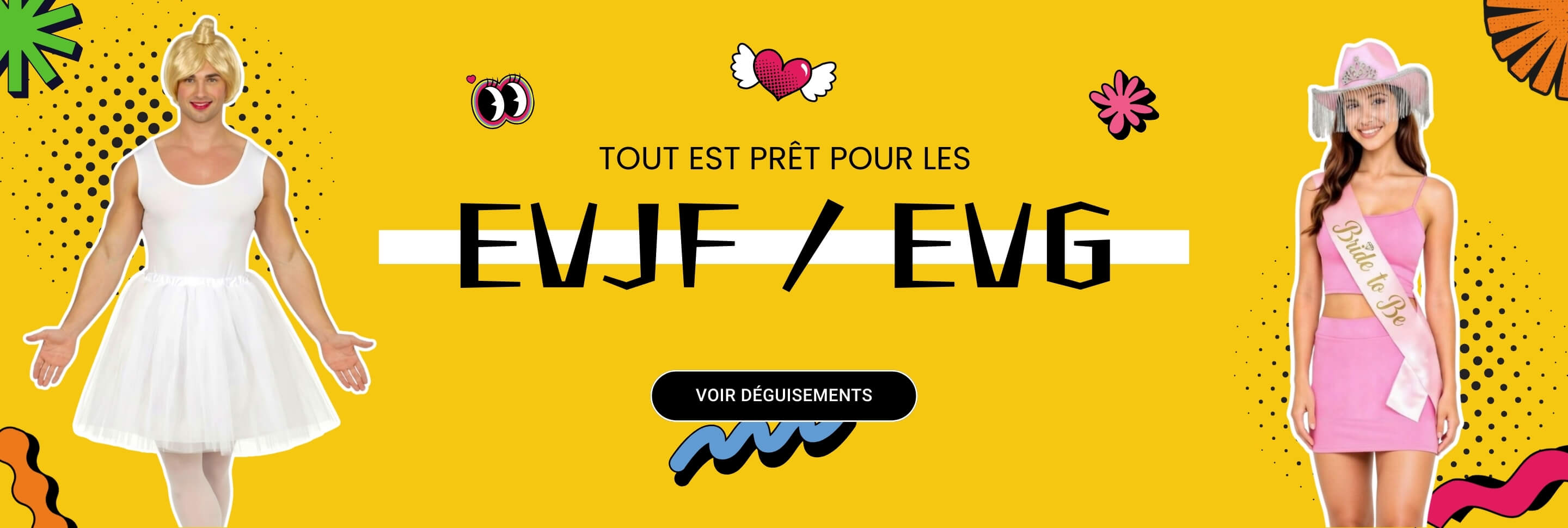 Déguisement pour Fête Fin Célibat