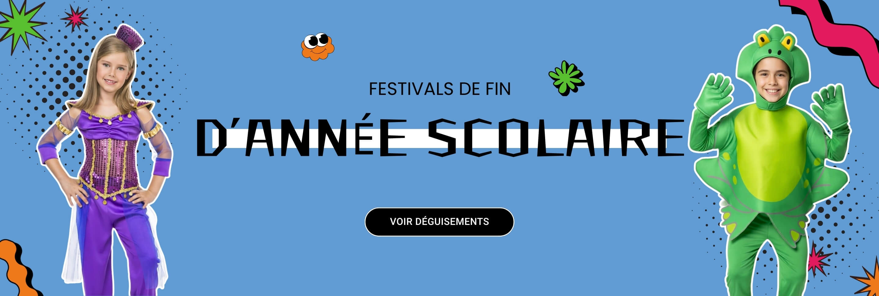 Déguisements pour fin de l'année scolaire