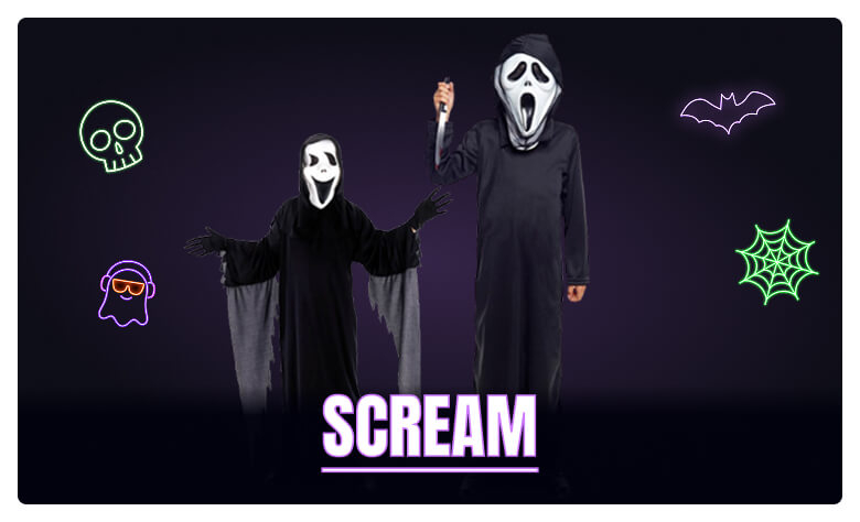 Déguisements de Scream