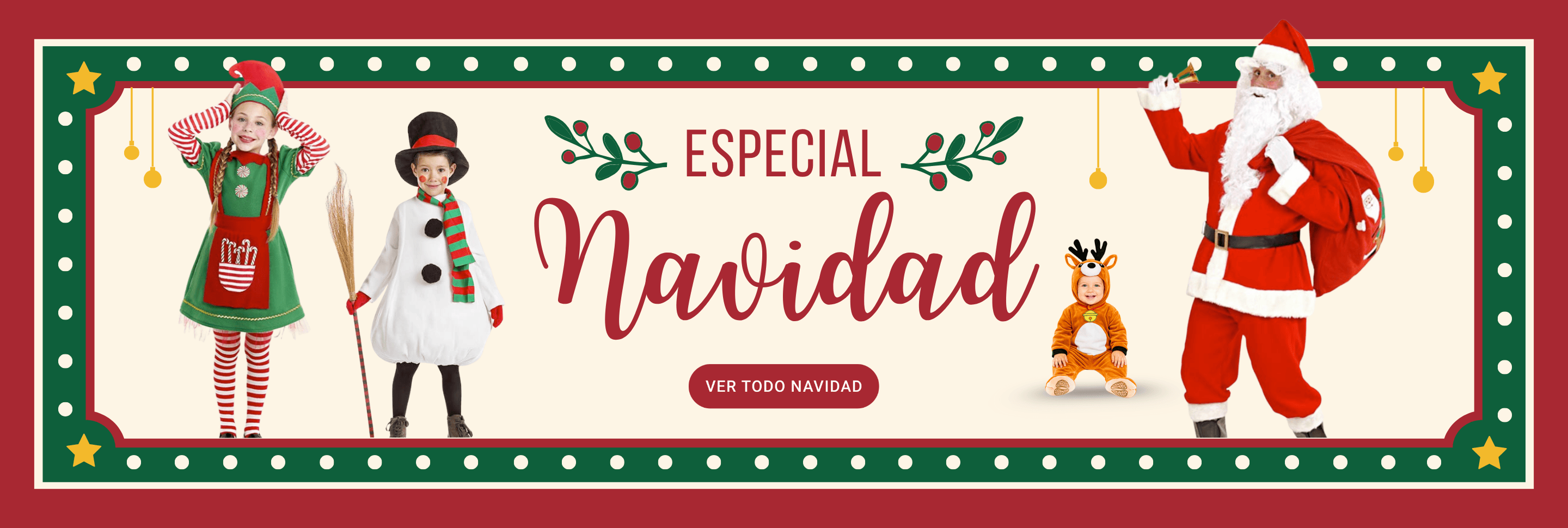 Disfraces Navidad