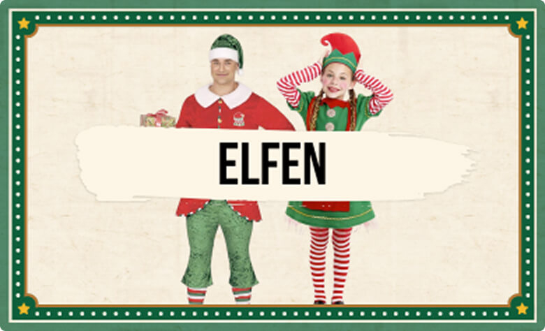 Weihnachts-Elfenkostüme