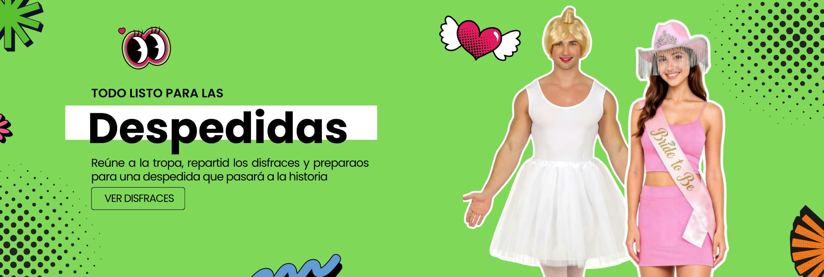 Disfraces para Despedidas de Soltero