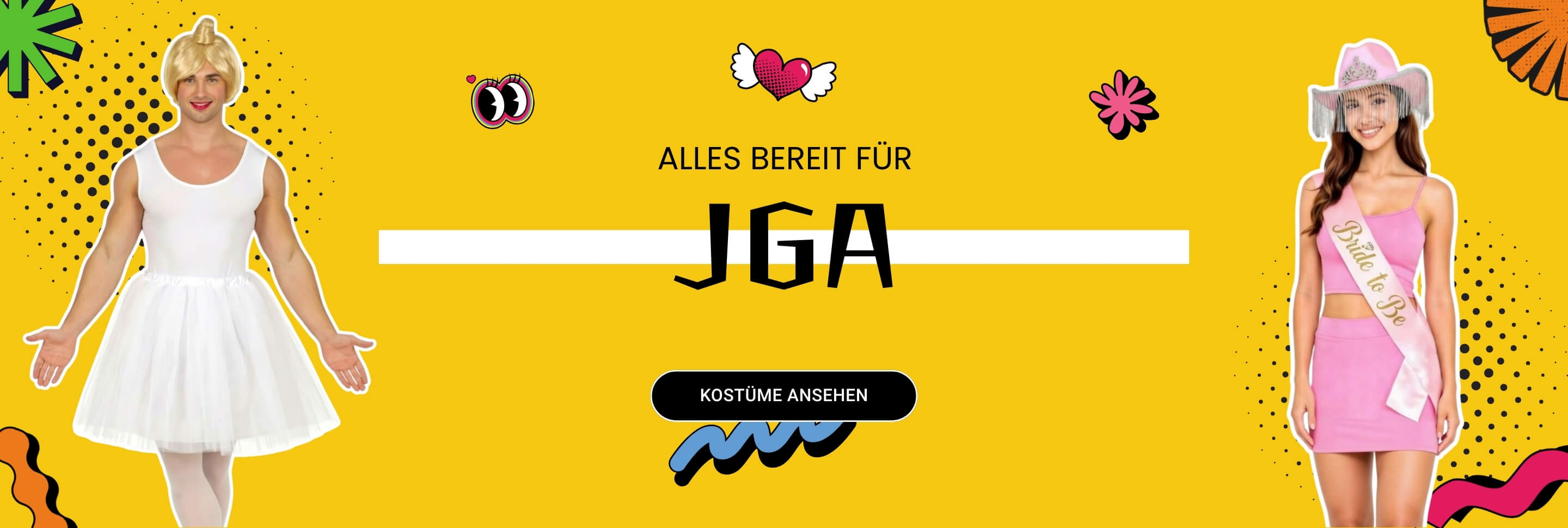 Kostüme für Junggesellenabschiede