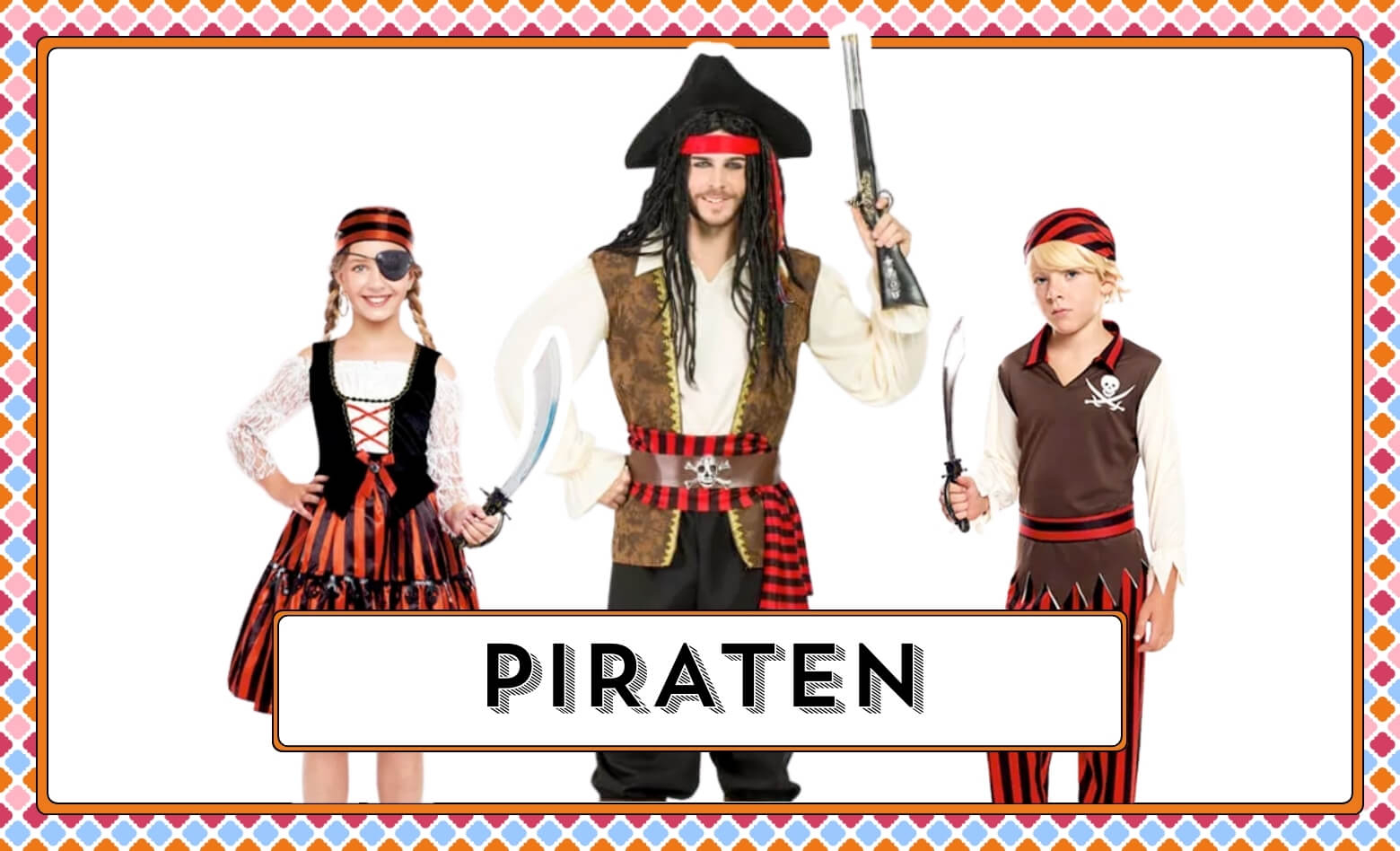 Piraten und Korsaren Kostüme
