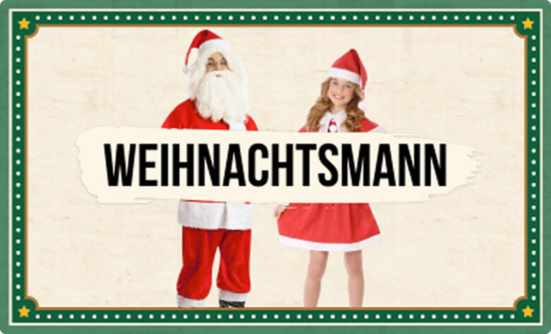 Weihnachtsmann-Kostüme