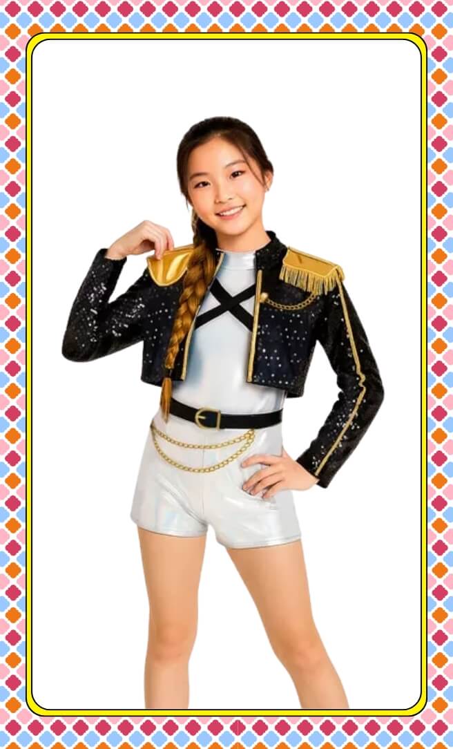 K-pop demon hunter costume