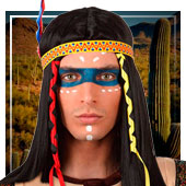 Cowboys and Indians make-up