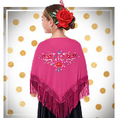 Flamenco shawls and Sevillanas shawls