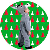 Disfraces de Burro para Navidad