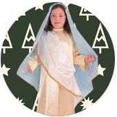 Disfraces de Virgen María para Navidad