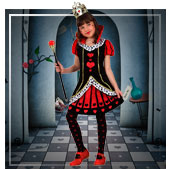 Board games and gambling costumes for girl