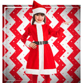 Mama Claus costumes for girl