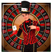 Board games and gambling costumes for boy