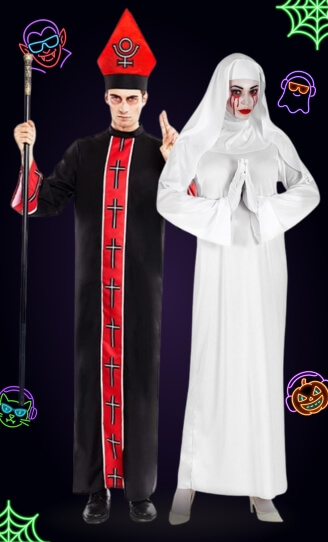 religiosos monjas y curas