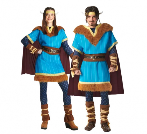 Blue viking couple Blue viking couple