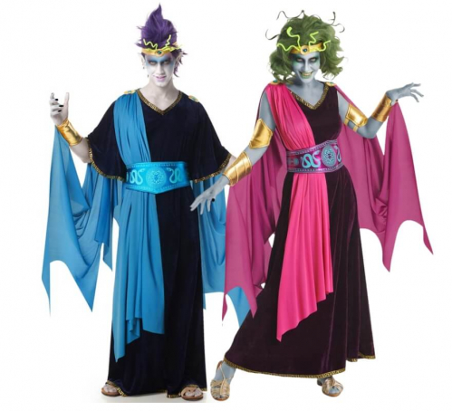 Evil Greek gods couple