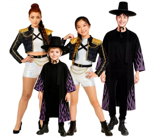 Grupo de Caçadora K-pop e demónios