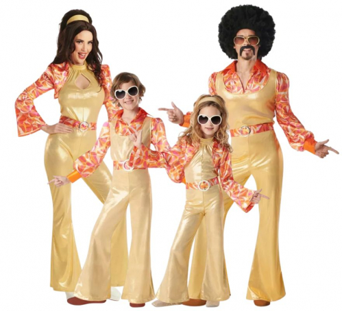 Grupo de disco dorado años 70