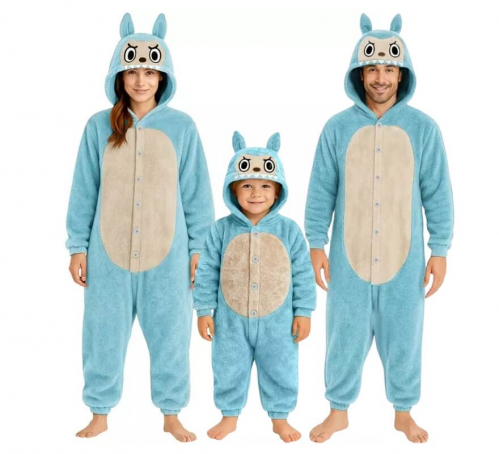 Grupo de Lulús azules en familia