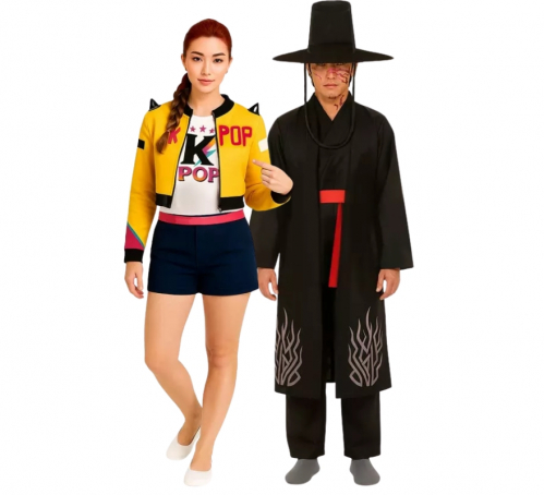 K-pop singer and demon couple