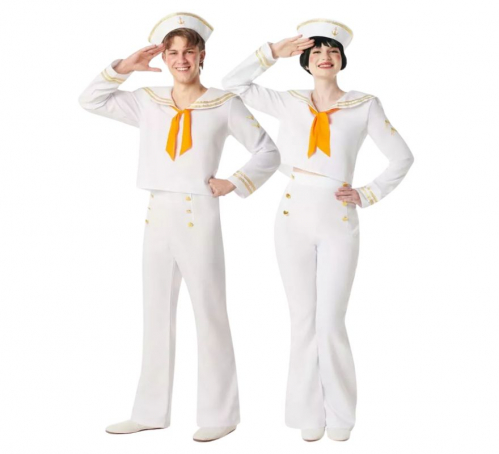 Pareja de marineros blanco