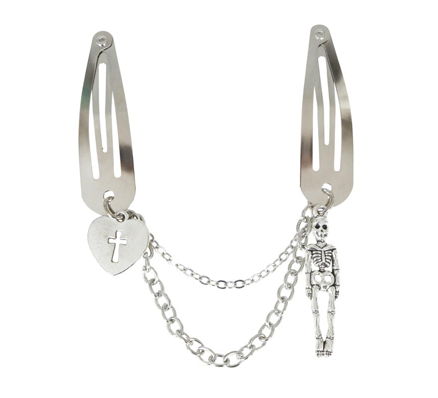 2 Skeleton Chain Clips