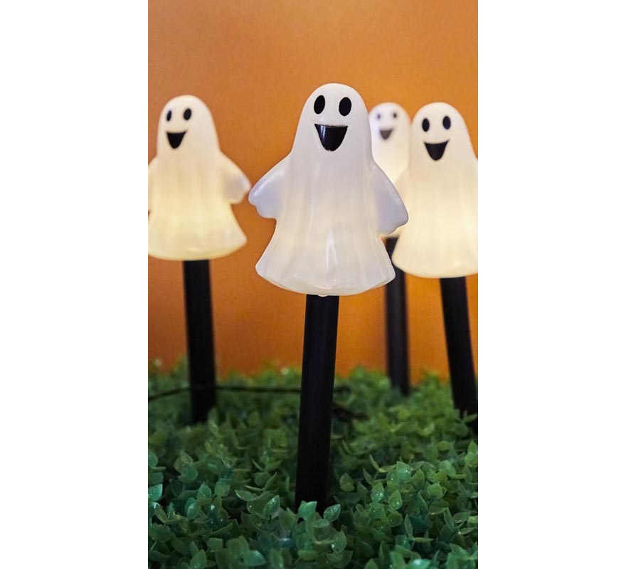 5 Ghost Lanterns LED lighting 8x39