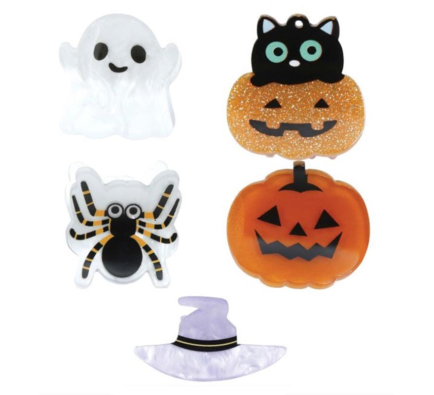 5 Assorted 3cm Hair Clips