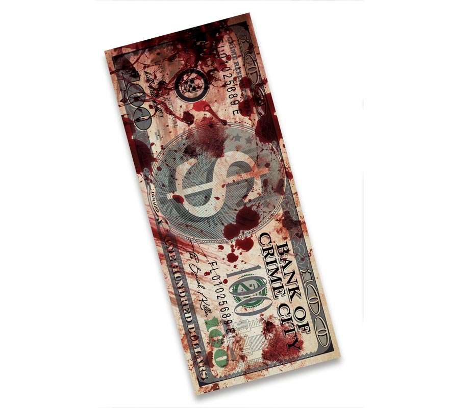 75 Bloody Banknotes 6x15 cm