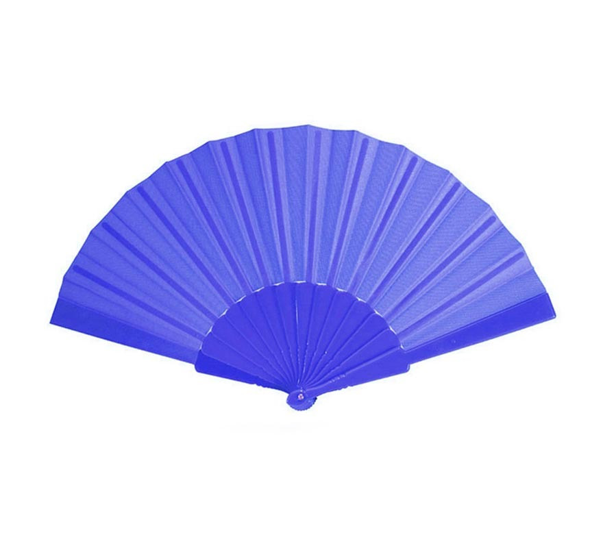 43 cm dark blue plastic fan