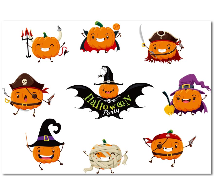 Pumpkin Sticker 45x60 cm