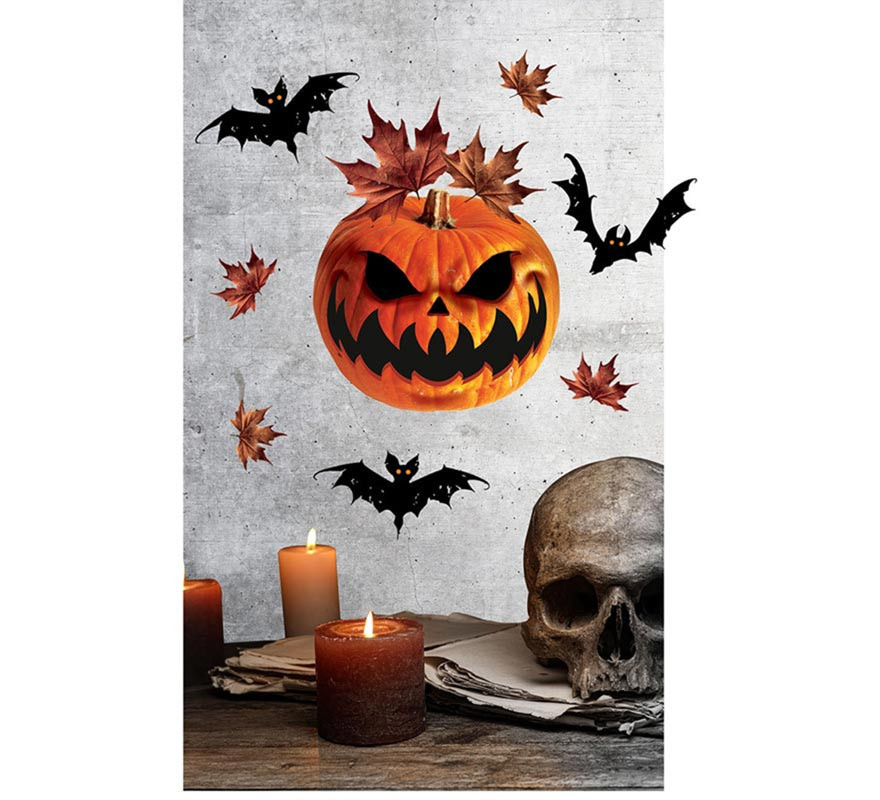 Pumpkin Wall Sticker 25x70 cm