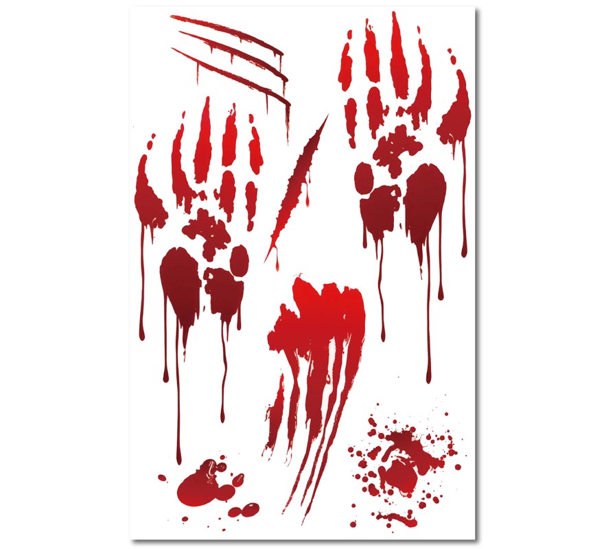 20x30 cm Footprint Sticker