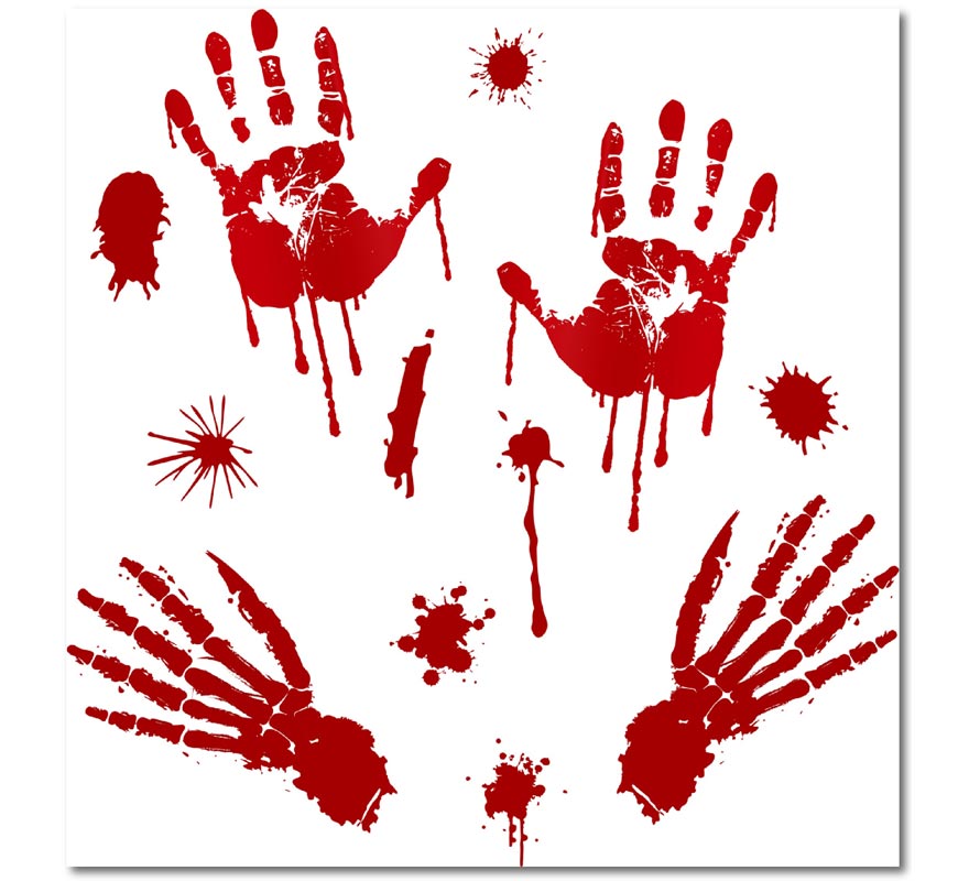 30x45 cm Footprint Sticker