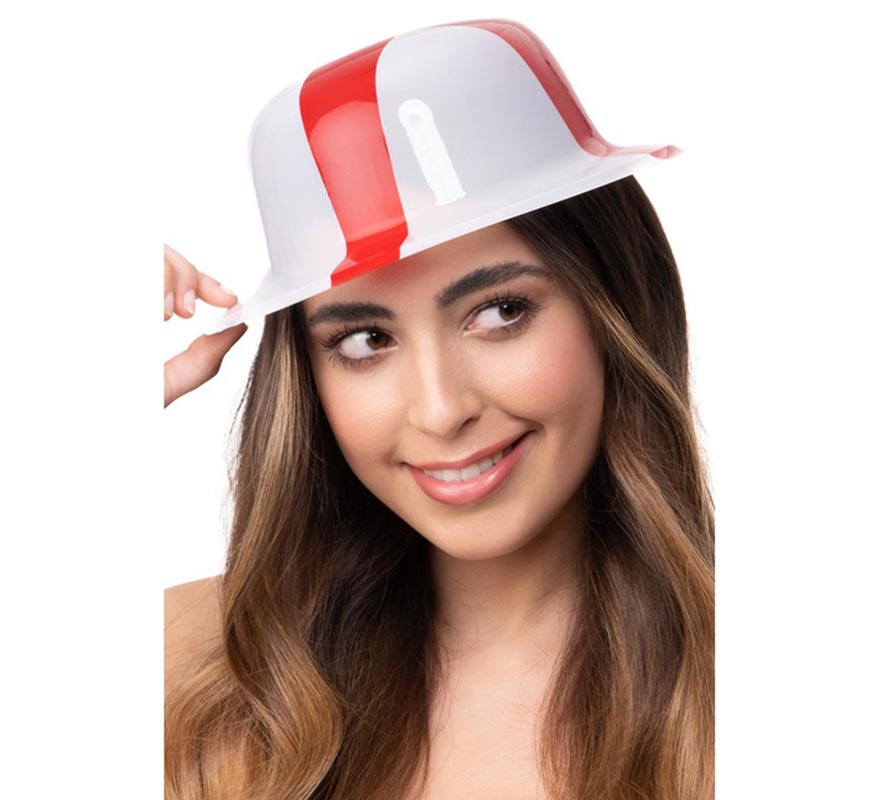Chapeau melon drapeau anglais adulte