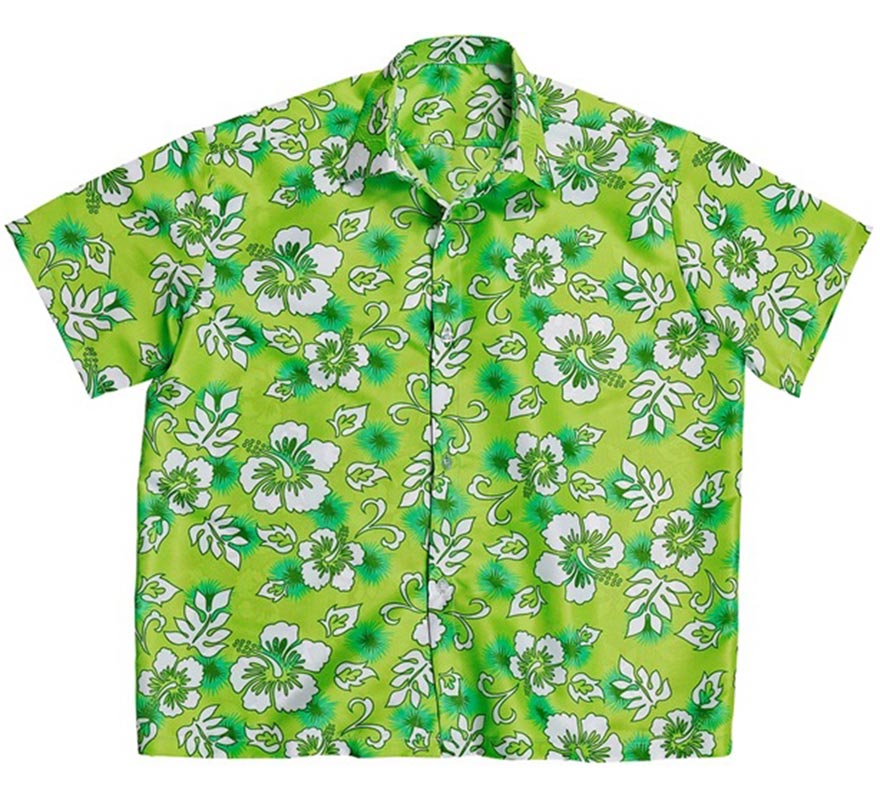 Camicia Hawaiana Uomo PANASIAM A Maniche Corte - Stampa Tropicale, Leggera In Cotone, Con Tasca - Perfetta Per L'Estate
