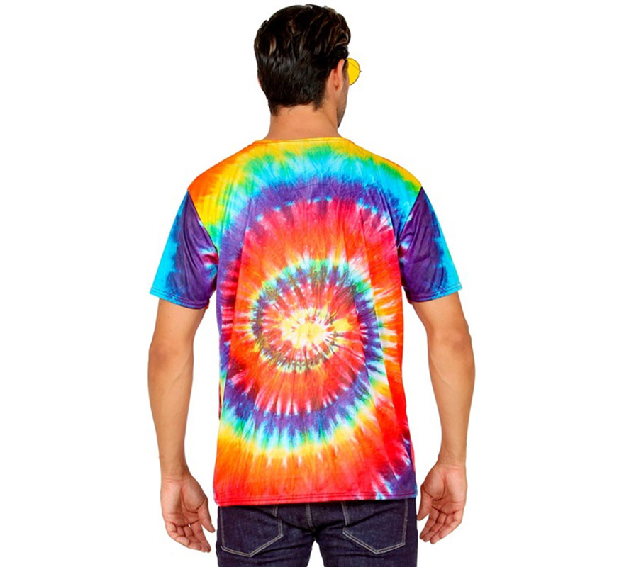 Camiseta Hippie Tie-Dye para adultos