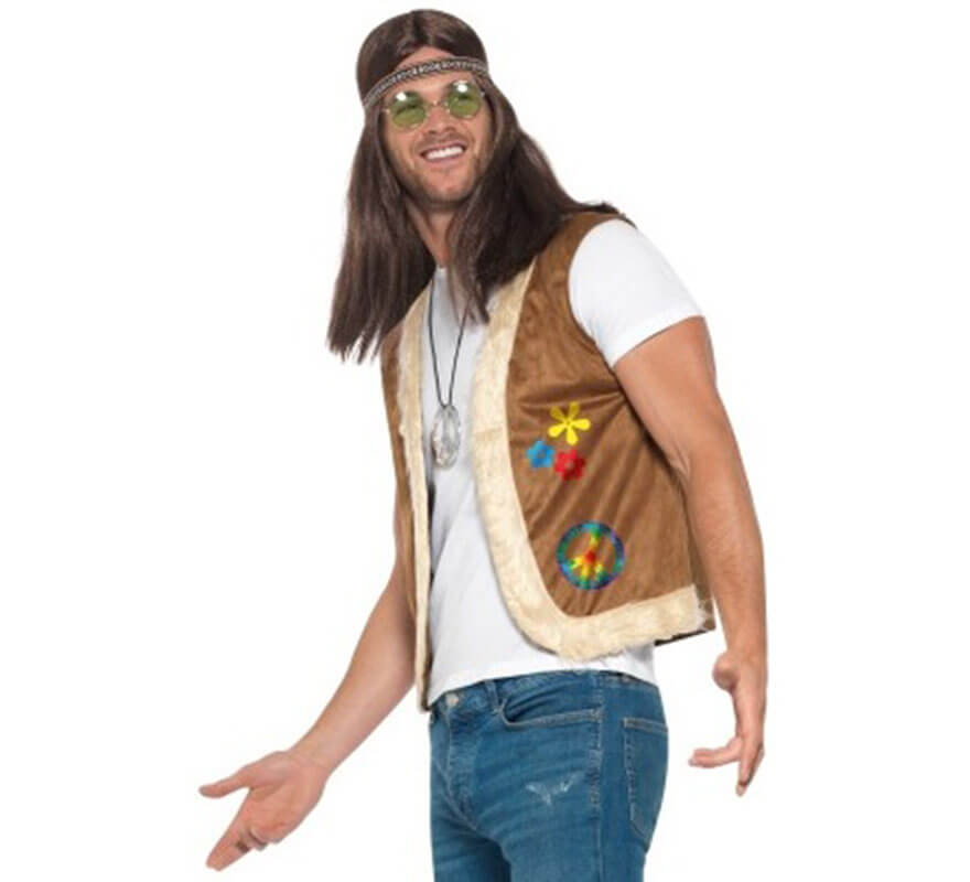 gilet hippie homme