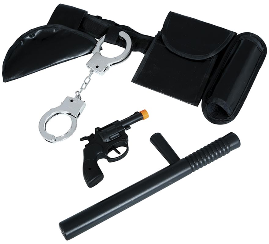 Ceinture de police pour enfants 4 pièces-0