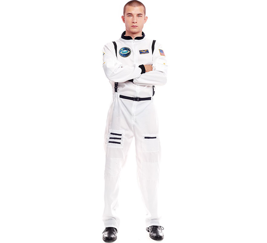 Disfraz de Astronauta Blanco para adulto