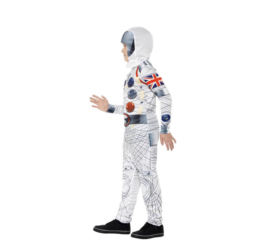 LMYOVE Disfraz de astronauta para bebé (pequeño, blanco) 