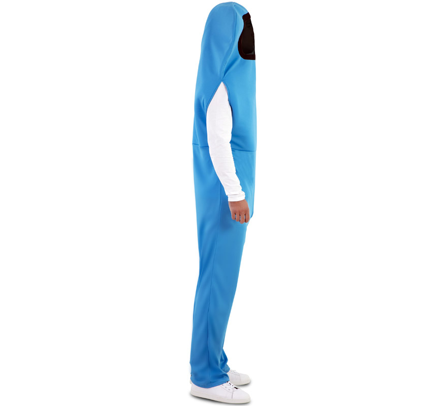 Costume da astronauta blu impostore per uomo